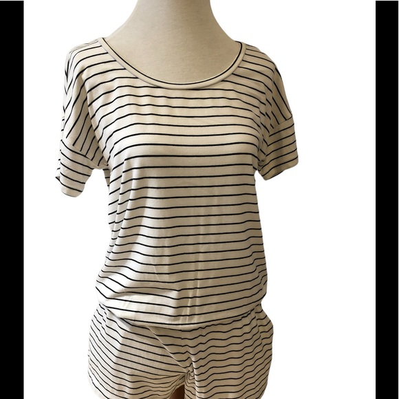 J. Crew Factory, Size XSmall Striped Mini Romper - Picture 1 of 5